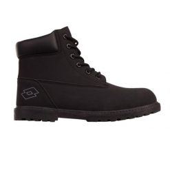 Botki Męskie Maemoore. Czarne buty zimowe męskie Lotto, bez zapięcia. Za 190.99 zł.