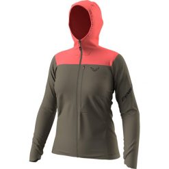 Kurtka wiatrówka softshell damska Dynafit Traverse. Brązowe kurtki softshell damskie Dynafit, xl, bez wzorów, z materiału, bez kaptura. Za 618.75 zł.