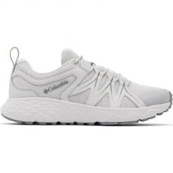 Buty trekkingowe męskie Columbia BM5632063. Białe buty trekkingowe męskie Columbia, z materiału, bez zapięcia, trekkingowe. Za 411.00 zł.