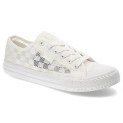 Białe Trampki Big Star Modne Buty Damskie. Białe trampki i tenisówki damskie Big Star, bez wzorów. Za 129.00 zł.