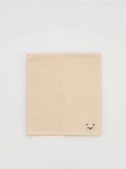 Prążkowany komin - złamana biel. Szaliki dziecięce Reserved, prążkowane, bez ramiączek. Za 29.99 zł.