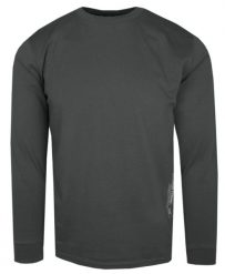 Koszulka z Długim Rękawem (Longsleeve) - Pako Jeans - Grafitowa. Szare koszulki męskie z długim rękawem Pako Jeans, l, z bawełny. Za 120.00 zł.