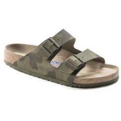 Klapki męskie Birkenstock Arizona BS regular. Zielone klapki i japonki męskie Birkenstock, z denimu. Za 287.00 zł.