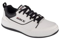 Buty sportowe Sneakersy męskie, Skechers Sport Court 92 - Ottoman. Białe buty sportowe na co dzień męskie Skechers, z materiału, bez zapięcia, trekkingowe, Skechers Sport. Za 239.99 zł.