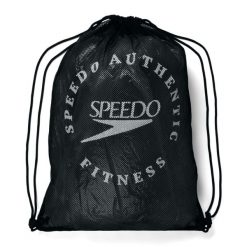 Plecak worek sportowy unisex Speedo Printed Equip Mesh Bag. Białe plecaki damskie Speedo, bez wzorów, z meshu. Za 59.00 zł.