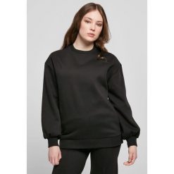 Bluza damska Urban Classics organic oversized crew. Czarne bluzy bez kaptura damskie Urban Classics, z bawełny. Za 277.00 zł.