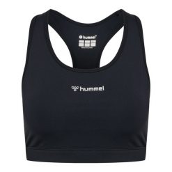 Biustonosz dla kobiet Hummel Bl Performance. Czarne biustonosze sportowe damskie HUMMEL, bez wzorów. Za 191.00 zł.