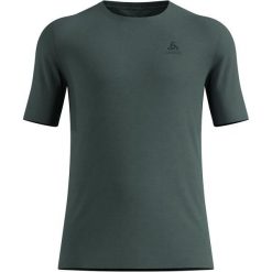 Bielizna termoaktywna z długim rękawem Odlo BL TOP crew neck s/s MERINO 200. Zielona bielizna termoaktywna męska Odlo, l, bez wzorów, z materiału. Za 291.49 zł.