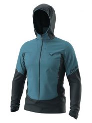DYNAFIT Kurtka funkcyjna "TRAVERSE ALPHA" w kolorze morskim rozmiar: S. Zielone kurtki outdoor męskie Dynafit, s, bez wzorów, bez kaptura. Za 327.87 zł.