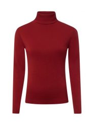 Brookshire koszulka z długim rękawem Kobiety Bawełna (100%) czerwony, S. Czerwone t-shirty damskie brookshire, s, bez wzorów, z bawełny, bez kołnierzyka. Za 99.95 zł.