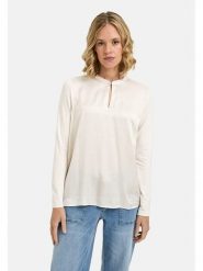 Milano Italy Bluzka w kolorze kremowym rozmiar: XXL. Brązowe bluzki damskie Milano Italy, xxl, bez wzorów, z wiskozy, bez kołnierzyka, bez ramiączek. Za 126.99 zł.