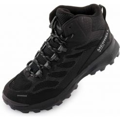 Merrell Speed Strike Mid GTX damskie buty trekkingowe wodoodporne 42. Czarne obuwie trekkingowe damskie MERRELL. Za 674.99 zł.