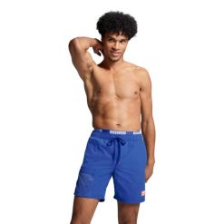 Kąpielówki męskie Puma, Utility Mid Shorts, Benjamin Blue. Niebieskie kąpielówki męskie Puma, l, bez wzorów, z poliamidu. Za 238.99 zł.