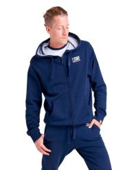Bluza z bawełna z kaptur na co dzień na siłownię. Czarne bluzy sportowe męskie LEONE 1947 APPAREL, m, z bawełny. Za 189.41 zł.