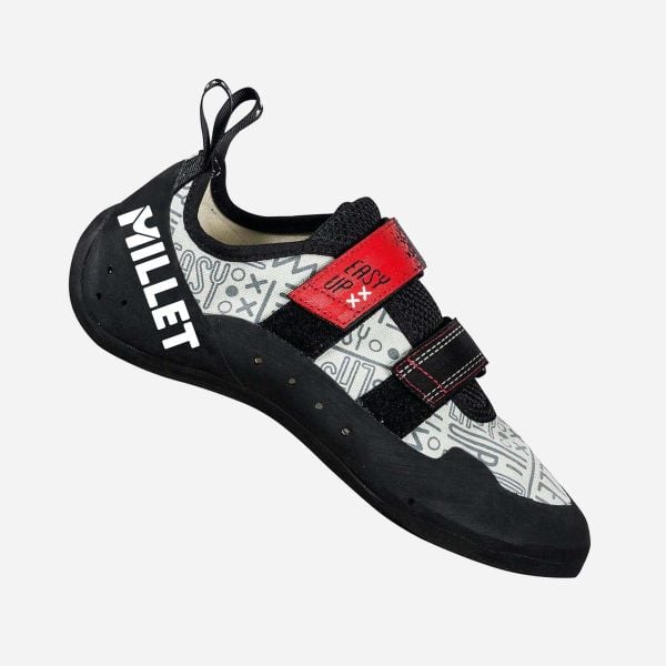Męskie buty wspinaczkowe EASY UP. Szare buty trekkingowe męskie Millet, z gumy, bez zapięcia, outdoorowe. Za 356.67 zł.