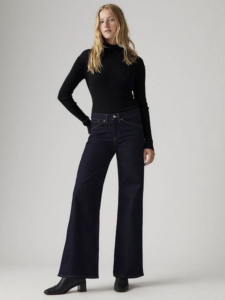 Levi's Dżinsy - Comfort fit - w kolorze granatowym rozmiar: W26/L32. Niebieskie jeansy damskie Levi's. Za 162.11 zł.
