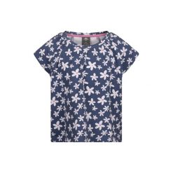 T-shirt Dla Dziewczynki Kwiaty Josey. Niebieskie koszulki dziewczęce Trespass, bez wzorów, bez ramiączek. Za 49.99 zł.