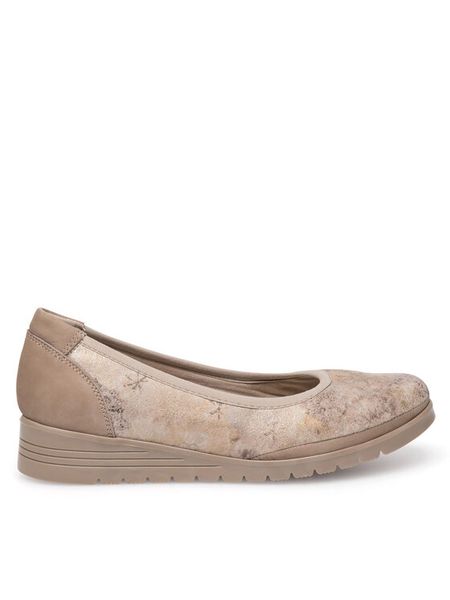 Go Soft Baleriny EST-TOMI-02 Beżowy. Brązowe baleriny damskie GO SOFT, bez wzorów, ze skóry, bez obcasa. Za 179.99 zł.