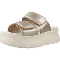 Sandały HEY DUDE DELRAY SLIDE CLASSIC Złoty. Żółte sandały damskie PRO BRANDS, bez wzorów, z syntetyku, bez obcasa. Za 263.99 zł.