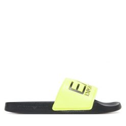 Klapki EA7 Emporio Armani. Żółte klapki damskie EA7 Emporio Armani. Za 149.99 zł.