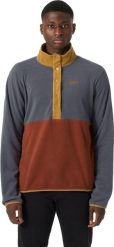 Bluza Helly Hansen Daybreaker Snap. Brązowe bluzy z kapturem męskie Helly Hansen, na lato, xl, z materiału. Za 371.25 zł.