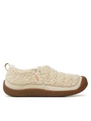 Keen Półbuty Howser II 1029731 Écru. Półbuty damskie Keen, bez wzorów, z materiału, bez obcasa, na płaskiej podeszwie. Za 209.99 zł.