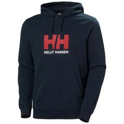 Bluza z kapturem Helly Hansen HH Logo 2.0. Niebieskie bluzy z kapturem męskie Helly Hansen, na lato, m, z bawełny. Za 303.05 zł.