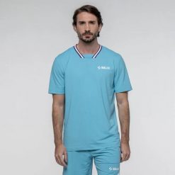 T-shirt Siux Apex 26. Niebieskie t-shirty damskie SIUX, s, bez wzorów, z materiału, bez kołnierzyka. Za 215.50 zł.
