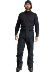 Bergans Spodnie narciarskie "Oppdal" w kolorze czarnym rozmiar: L. Czarne spodnie dresowe damskie Bergans, l, bez wzorów. Za 524.62 zł.