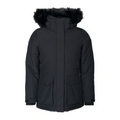 Kurtka turystyczna damska CMP Parka Zip Hood przeciwdeszczowa. Czarne kurtki damskie CMP, m, bez kaptura. Za 599.99 zł.