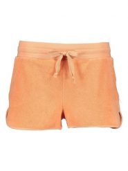 Juvia Szorty w kolorze pomarańczowym rozmiar: S. Pomarańczowe szorty damskie JUVIA, bez wzorów, z bawełny. Za 84.95 zł.