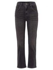 More & More Dżinsy - Slim fit - w kolorze antracytowym rozmiar: 38. Czarne jeansy damskie MORE & MORE, z podwyższonym stanem. Za 87.81 zł.