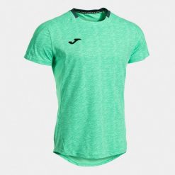 Koszulka Joma Challenge krótkie rękawy turkusowa 105129.404. Niebieskie t-shirty sportowe męskie 909, m, z meshu, bez ramiączek, do biegania. Za 149.99 zł.