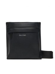 Calvin Klein Saszetka Ck Must Flatpack Xs K50K512941 Czarny. Czarne saszetki męskie CALVIN KLEIN, ze skóry. Za 189.99 zł.