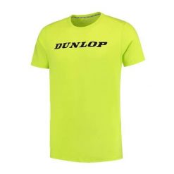 Koszulka sportowa męska Dunlop Essentials Tee. Żółte t-shirty sportowe męskie Dunlop, m, bez ramiączek, tenisowe. Za 79.99 zł.