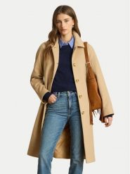 LAUREN RALPH LAUREN Płaszcz wełniany 297P04140002 Beżowy Regular Fit. Brązowe płaszcze damskie Lauren Ralph Lauren, na zimę, bez wzorów, z syntetyku. Za 1,899.00 zł.