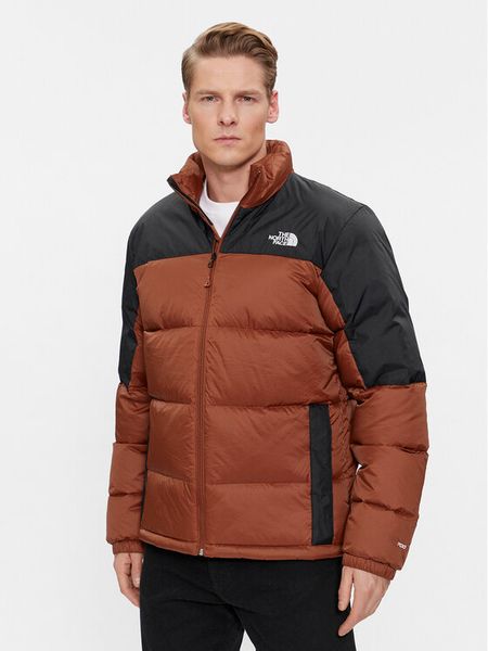 The North Face Kurtka puchowa Diablo NF0A4M9J Brązowy Regular Fit. Brązowe kurtki męskie The North Face, m, bez wzorów, z puchu, bez kaptura. Za 899.99 zł.