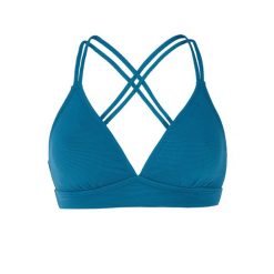 Damski top do kostiumu kąpielowego Protest MIXSupers. Niebieskie bikini damskie Protest, bez wzorów. Za 178.50 zł.
