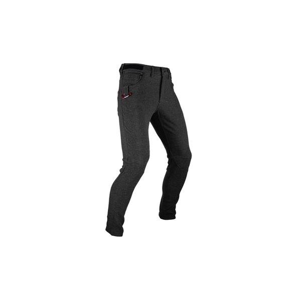 Spodnie rowerowe LEATT Pant MTB Gravity 3.0. Czarne spodnie materiałowe męskie LEATT, z aplikacjami, z denimu. Za 518.65 zł.