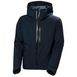 Kurtka narciarska Helly Hansen Swift. Niebieskie kurtki męskie Helly Hansen, l, bez wzorów, z materiału, bez kaptura. Za 1,616.05 zł.