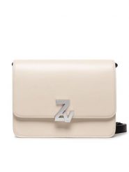 Zadig & Voltaire Torebka LWBA00024 Écru. Listonoszki damskie zadig & voltaire, bez wzorów, ze skóry, bez dodatków. Za 2,659.00 zł.