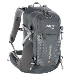 Plecak turystyczny Wayfarer 35L NC1925 Nils Camp. Brązowe plecaki męskie NILS CAMP, bez wzorów. Za 199.00 zł.