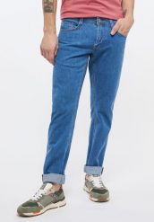 MUSTANG OREGON TAPERED MĘSKIE SPODNIE JEANSOWE JEANSY DENIM BLUE 1013680 5000 413. Niebieskie jeansy męskie Mustang. Za 219.99 zł.