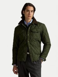 Polo Ralph Lauren Kurtka przejściowa 710977955001 Zielony Regular Fit. Zielone kurtki męskie Polo Ralph Lauren, m, bez wzorów, z syntetyku, bez kaptura. Za 1,699.00 zł.