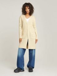 G-Star Kardigan w kolorze kremowym rozmiar: L. Brązowe kardigany damskie G-Star, l, bez wzorów, z wełny. Za 283.48 zł.