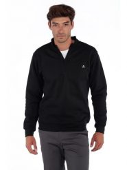 The Time of Bocha Bluza w kolorze czarnym rozmiar: S. Czarne bluzy bez kaptura męskie The Time of Bocha, s, z bawełny. Za 126.99 zł.