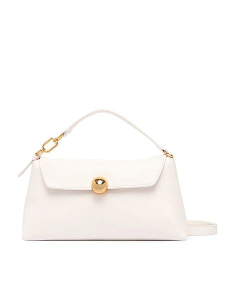 Furla Torebka Soft Mini WE00881 BX2269 CN PNN00 Écru. Białe torebki klasyczne damskie Furla, bez wzorów, ze skóry, bez dodatków. Za 959.99 zł.