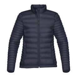 Damska Kurtka Basecamp Thermal Padded Jacket. Niebieskie kurtki damskie STORMTECH, xl, bez wzorów, z puchu, bez kaptura. Za 519.99 zł.