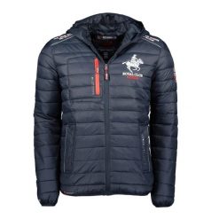 Kurtka męska Geographical Norway BRICK NAVY GTX 068 (WY6358H/GN-MARINE). Niebieskie kurtki męskie Geographical Norway, na zimę, m, bez wzorów, z polaru, marine. Za 239.00 zł.
