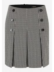 More & More Spódnica w kolorze czarno-białym rozmiar: 46. Czarne spódniczki damskie MORE & MORE, bez wzorów, z podwyższonym stanem, mini, proste. Za 86.99 zł.